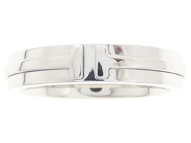 Tiffany & Co Tiffany T-Two Narrow Band Ring in Weißgold - Ansicht 2