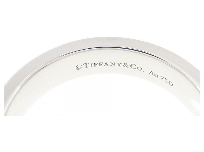 Tiffany & Co Tiffany T-Two Narrow Band Ring in Weißgold - Ansicht 4