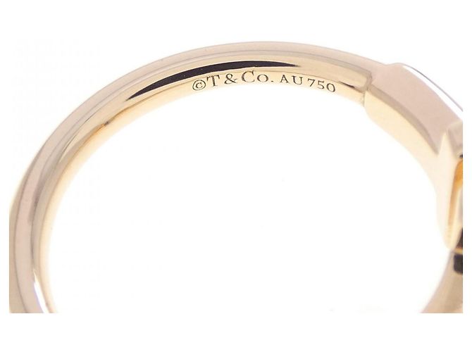 Tiffany & Co Anello Tiffany T Wire Band in oro rosa - vista 4