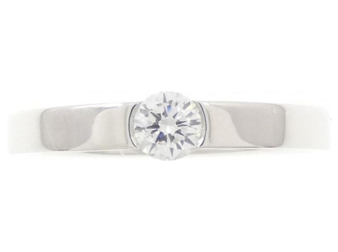 Anillo Alianza de Oro Blanco Cartier - vista 2