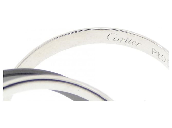 Anello Cartier Trinity Black & White Small - vista 4