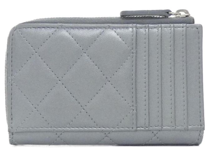 Chanel Timeless Classic Line Card Case AP3179 Plata - vista 2