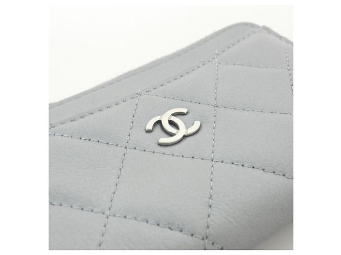 Chanel Timeless Classic Line Card Case AP3179 Plata - vista 4