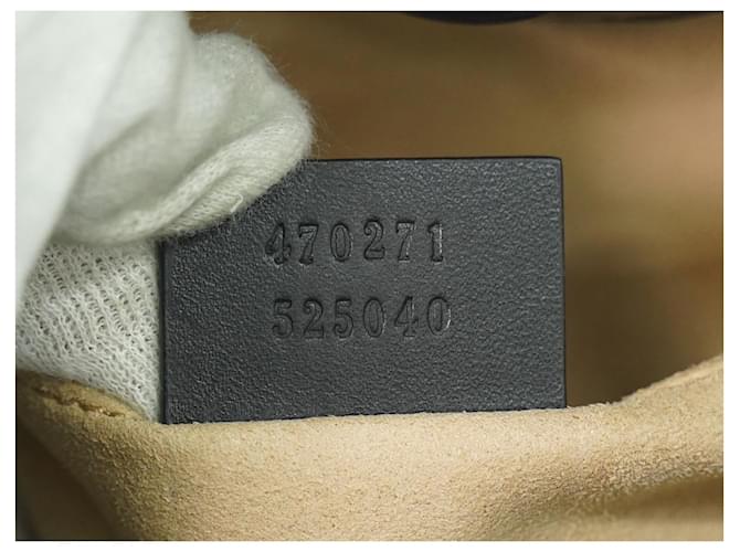 Gucci Nymphaea Top Handle Leather Small Nero - vista 6