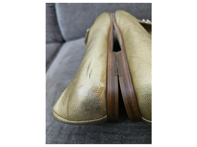 Ballerine Chanel CC Logo D'oro - vista 10