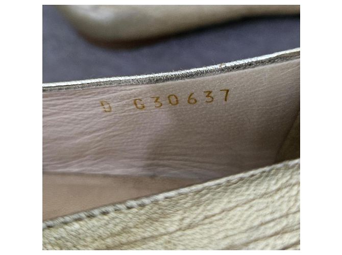 Ballerine Chanel CC Logo D'oro - vista 14