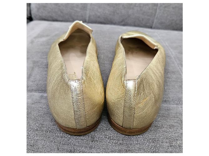 Ballerine Chanel CC Logo D'oro - vista 7