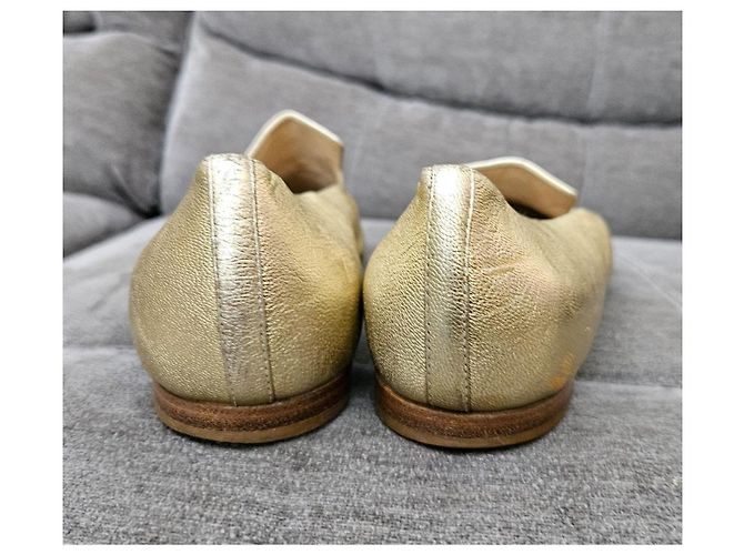 Ballerine Chanel CC Logo D'oro - vista 8