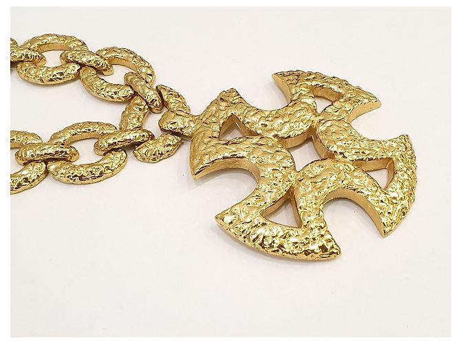 Autre Marque Collana Croce Monet Paladin - Book Piece D'oro - vista 9