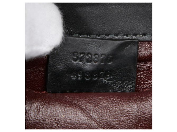 Borsa a tracolla con catena Gucci Zumi Nero - vista 10