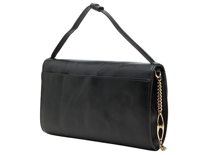 Borsa a tracolla con catena Gucci Zumi Nero - vista 2