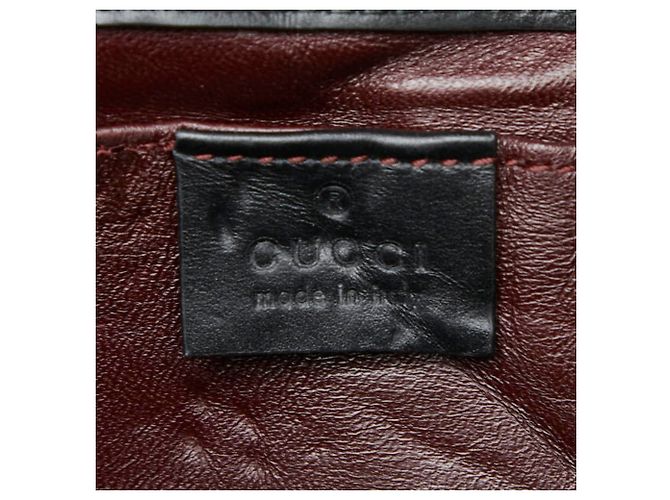 Borsa a tracolla con catena Gucci Zumi Nero - vista 9