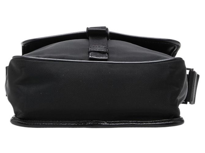 Borsa a tracolla Prada con placca logo triangolare Nero - vista 3