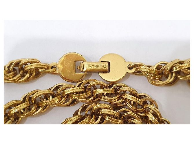 Autre Marque Collana Damita Tassel Monet placcata in oro 18kt-Book Piece D'oro - vista 13