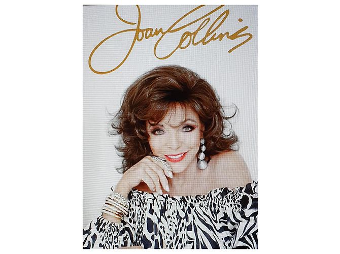 Autre Marque Collana a catena chunky tono oro con pendente in cristallo Joan Collins Collection D'oro - vista 4