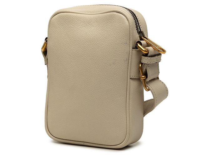 Borsa a tracolla Gucci Logo Print Bianco - vista 2