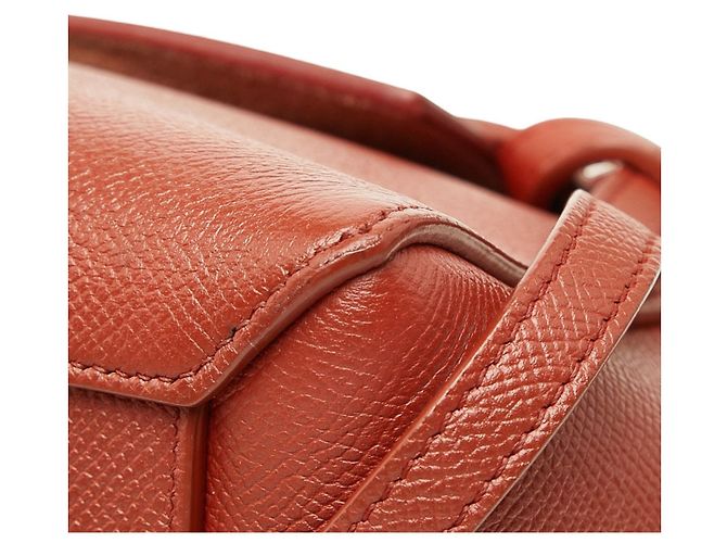 Céline Borsa Celine Belt Bag Nano Catfish Marrone - vista 4