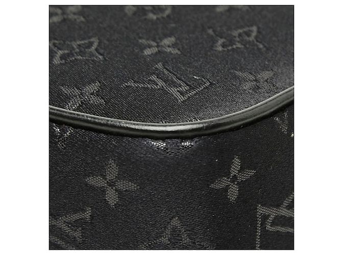Borsa Louis Vuitton Monogram Satin Pochette Contes de Fées Nero - vista 7