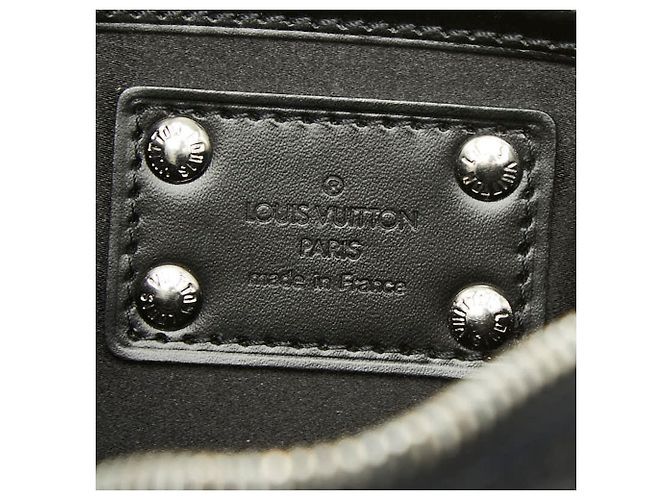 Borsa Louis Vuitton Monogram Satin Pochette Contes de Fées Nero - vista 9