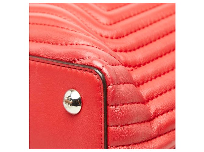 Borsa a tracolla Fendi Click Chain Rosso - vista 4