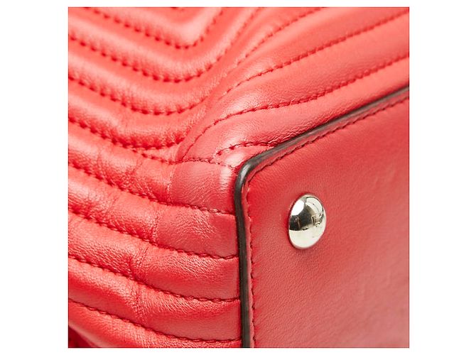 Borsa a tracolla Fendi Click Chain Rosso - vista 5