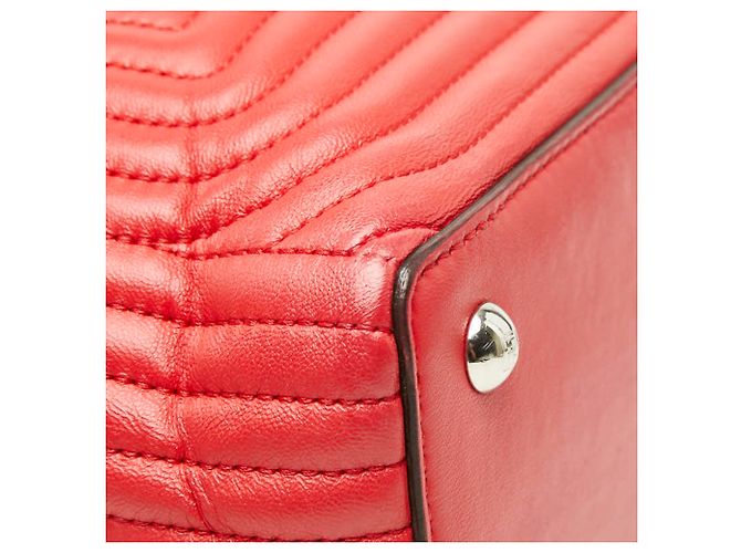 Borsa a tracolla Fendi Click Chain Rosso - vista 7