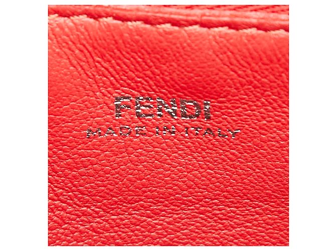 Borsa a tracolla Fendi Click Chain Rosso - vista 9
