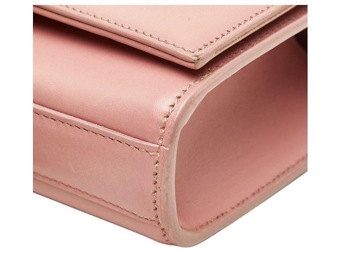 Saint Laurent YSL Monogram Classic Kate Small Mini Chain Shoulder Bag Rosa - vista 5