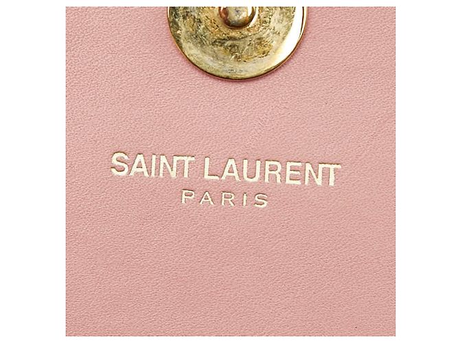 Saint Laurent YSL Monogram Classic Kate Small Mini Chain Shoulder Bag Rosa - vista 8