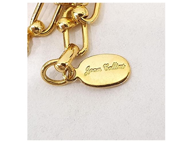 Autre Marque Collana Joan Collins tono oro e cristalli D'oro - vista 10