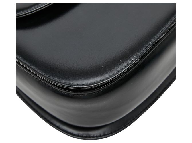 Borsa a mano e a tracolla Gucci Bamboo Nero - vista 5