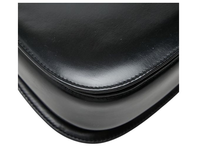 Borsa a mano e a tracolla Gucci Bamboo Nero - vista 7