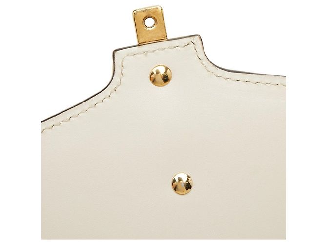 Borsa a mano Gucci Sherry Line Sylvie Bianco Crudo - vista 11