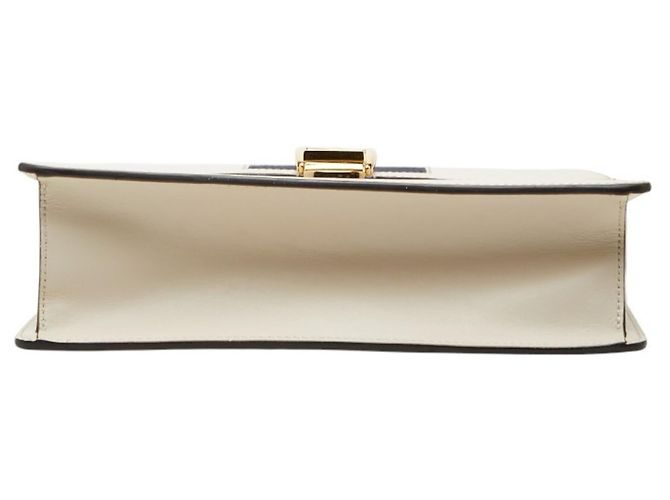 Borsa a mano Gucci Sherry Line Sylvie Bianco Crudo - vista 2