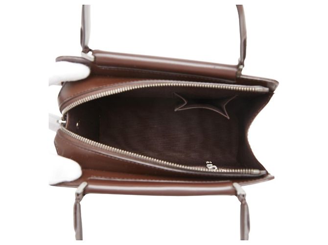 Borsa Louis Vuitton Epi Figari PM Marrone - vista 10