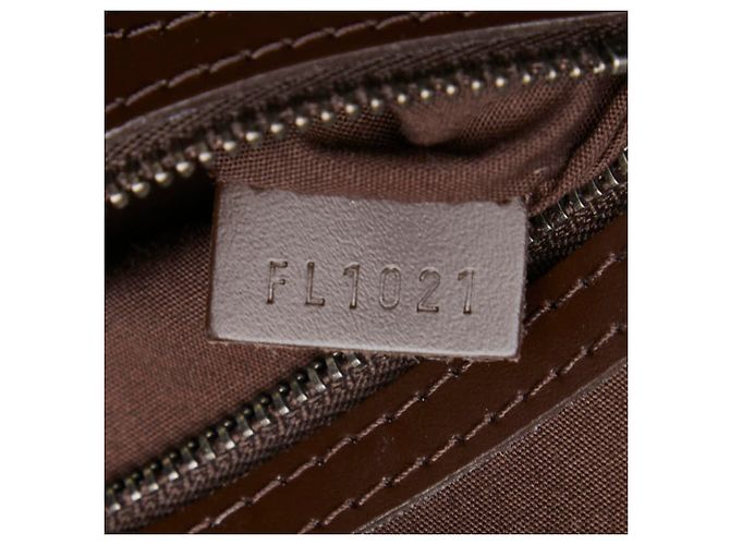 Borsa Louis Vuitton Epi Figari PM Marrone - vista 12