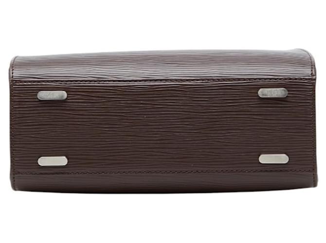 Borsa Louis Vuitton Epi Figari PM Marrone - vista 3