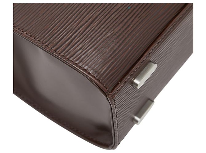Borsa Louis Vuitton Epi Figari PM Marrone - vista 5