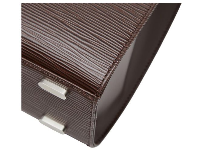 Borsa Louis Vuitton Epi Figari PM Marrone - vista 6
