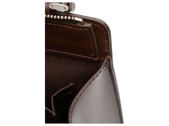Borsa Louis Vuitton Epi Figari PM Marrone - vista 8