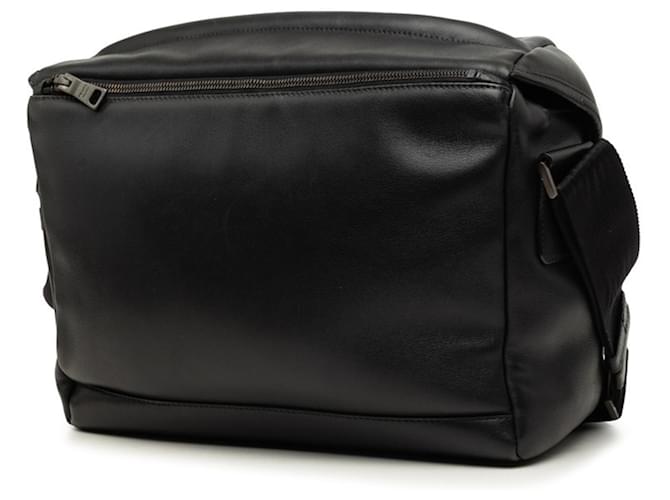 Borsa a tracolla Prada in pelle nera Nero - vista 2