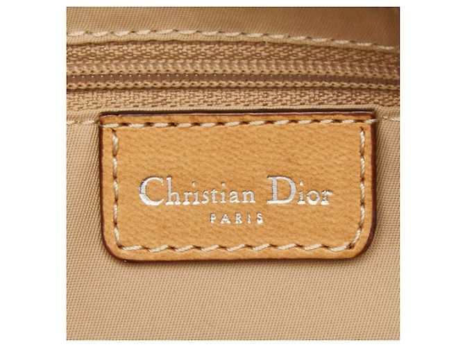 Borsa a tracolla Christian Dior Dior Trotter Beige - vista 12
