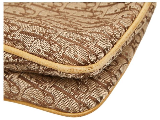 Borsa a tracolla Christian Dior Dior Trotter Beige - vista 5