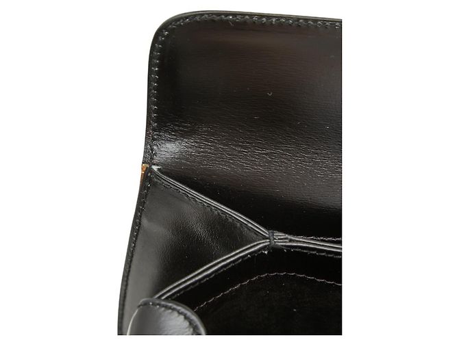 Borsa a tracolla in pelle nera Gucci Nero - vista 10