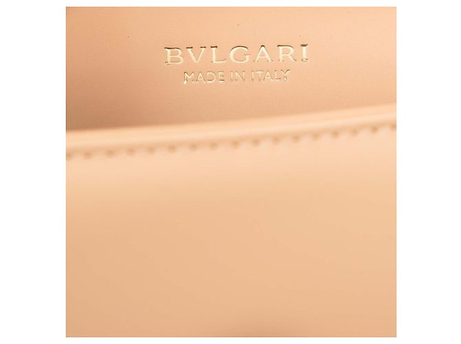 Bulgari Borsa a tracolla e spalla con catena Bvlgari Serpenti Forever Beige - vista 5