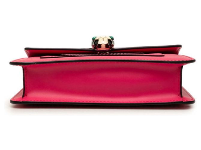 Bulgari Borsa a tracolla e spalla con catena Bvlgari Serpenti Forever Rosa - vista 3