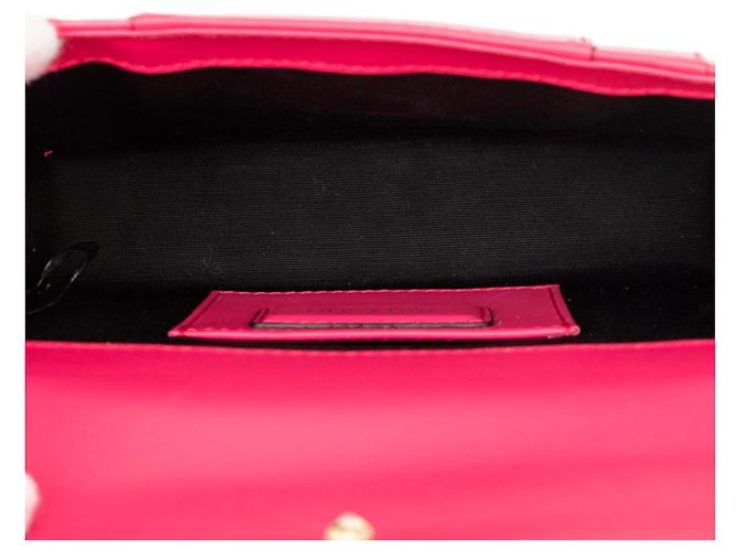 Bulgari Borsa a tracolla e spalla con catena Bvlgari Serpenti Forever Rosa - vista 4