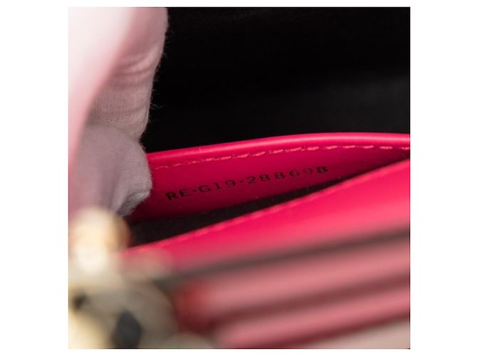 Bulgari Borsa a tracolla e spalla con catena Bvlgari Serpenti Forever Rosa - vista 6