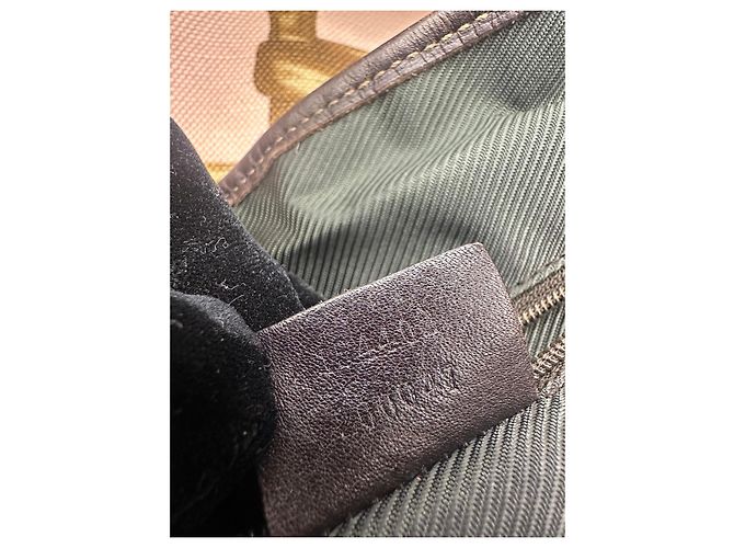 Borsa Tote Gucci Bamboo Horsebit Marrone Rosa Beige - vista 16