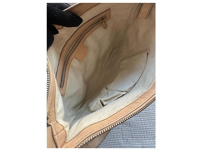 Borsa a tracolla Gucci Monogram Heart Rosa Beige - vista 14